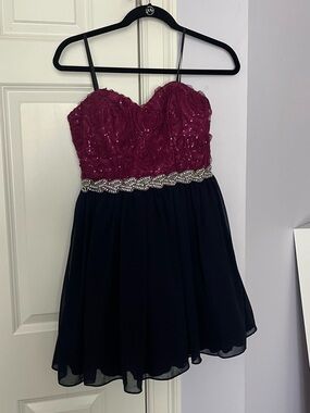 embroidered wedding dresses FLORAL EMBROIDERED A-LINE DRESS CDA1289 main image 0